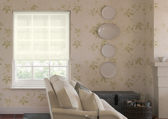 Illusion, Cream - Roller Blind - Image 3
